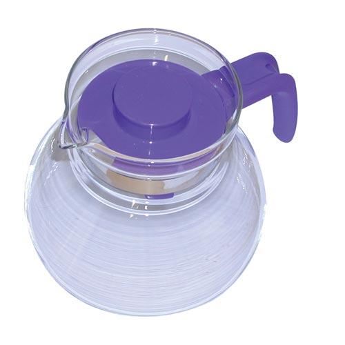 Ceainic de sticlă MATURA 1,0l capac și mâner din plastic