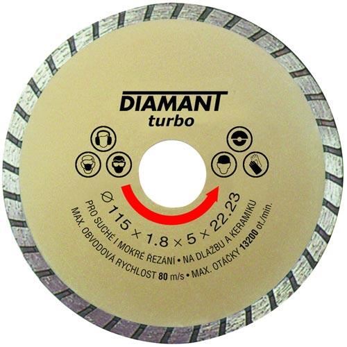 Disc diamantat 125 DIAMANT TURBO