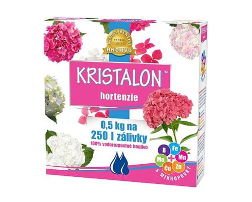 Îngrășământ pentru hortensii Kristalon 0,5kg