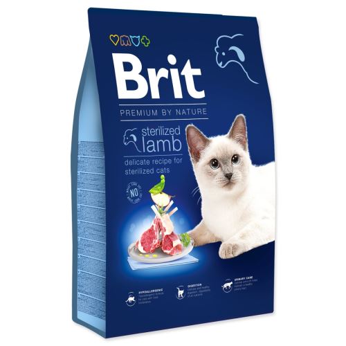 BRIT Premium by Nature Cat Sterilizat miel sterilizat 8 kg