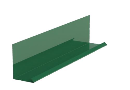Garnitura de perete pentru combinație cu banda de acoperire RŠ 200, Zinc vopsit, verde mușchi RAL 6005
