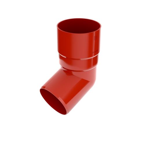 BRYZA cot de 67° din plastic Ø 110 mm, roșu RAL 3011