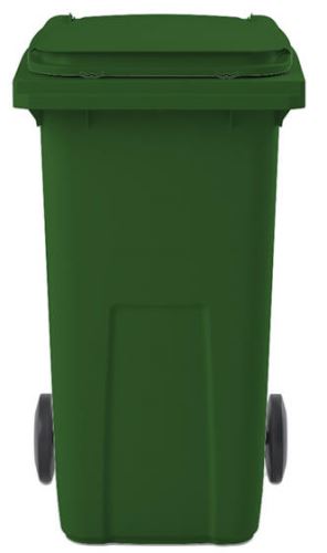 Coș de plastic 240l verde
