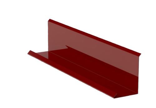 Căptușeală de perete RS 200, CLR colorată pe ambele părți, roșu închis (RAL 3009)