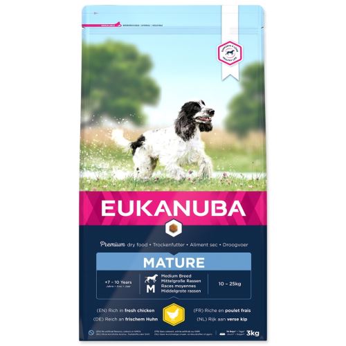 EUKANUBA Maturată Rasă mijlocie 3 kg