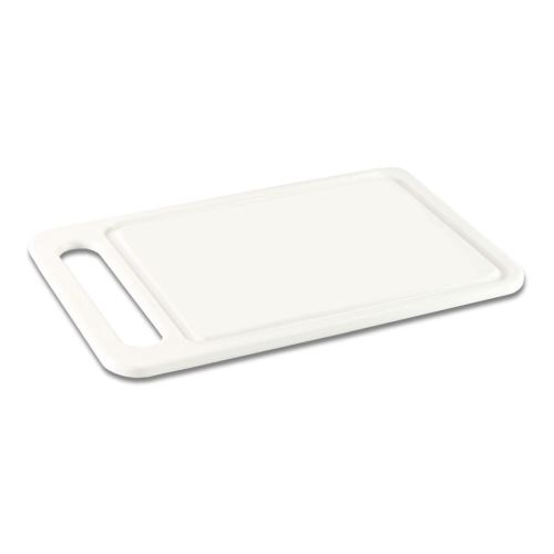 Tablă de servit albă 24x15cm plastic
