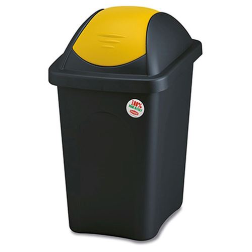 Dumpster MULTIPAT 30l, plastic, capac galben