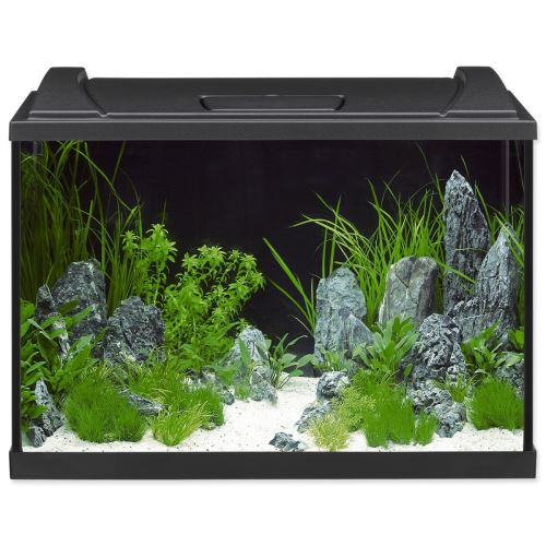 Set de acvariu Aquapro LED negru 84 l