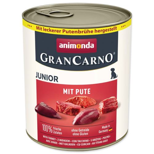 Conserve Gran Carno Junior cu carne de curcan 800 g