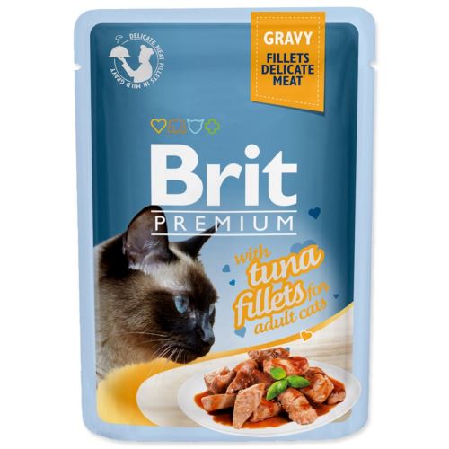 BRIT Premium Cat Fileuri delicate în sos cu ton 85 g