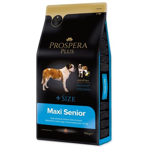 Prospera Plus Maxi Senior Pui cu orez 15 kg