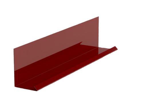 Garnitura de perete pentru combinație cu banda de acoperire RŠ 250, Zinc vopsit, roșu RAL 3009