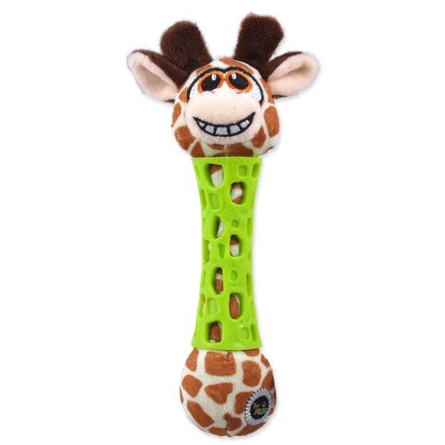 Jucărie BeFUN TPR + cățeluș de girafă din pluș 17 cm 1 buc.
