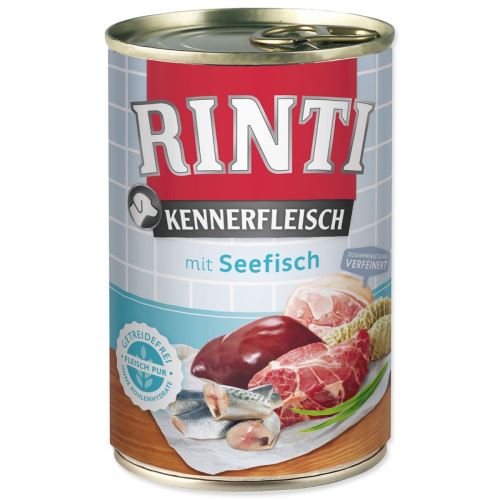 Conservă de pește de mare RINTI Kennerfleisch 400 g