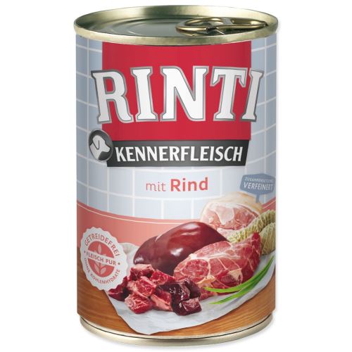 Conservă de carne de vită RINTI Kennerfleisch 400 g