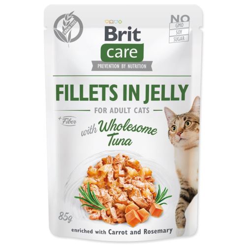 BRIT Care Cat Pouch Wholesome Tuna in Jelly 85 g