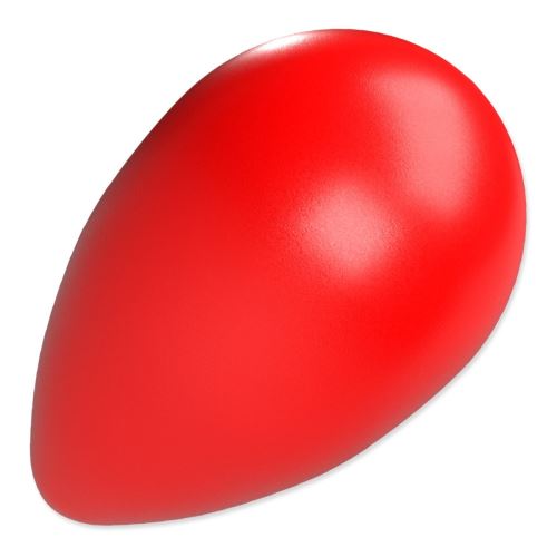 Jucărie DOG FANTASY FANTASY Eggy mingea în formă de ou roșu 16 x 26 cm