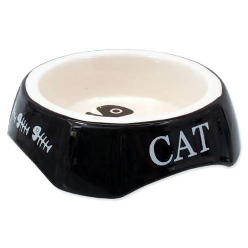 Castron MAGIC CAT print Pisica negru 15 cm 1 buc