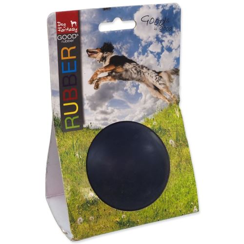 Jucărie DOG FANTASY DOG FANTASY minge de aruncat din cauciuc albastru 8 cm 1 buc