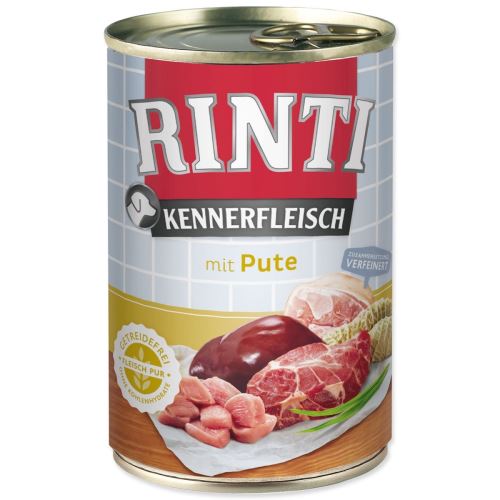 Conservă de curcan RINTI Kennerfleisch 400 g