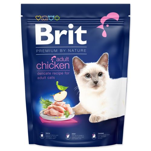 BRIT Premium by Nature Cat Adult Pui pentru pisici 300 g
