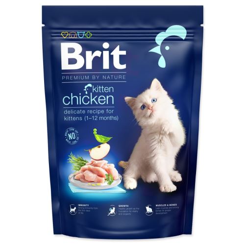 BRIT Premium by Nature Cat Kitten Pui pentru pisici 800 g