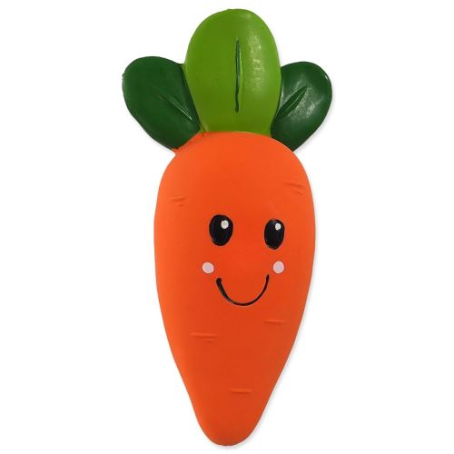 Jucărie DOG FANTASY FANTASY Latex morcov vegetal cu sunet 18 cm