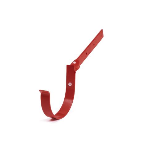 BRYZA Cârlig metalic răsucit pentru jgheaburi Ø 100 mm, roșu RAL 3011