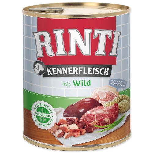 Conservă de vânat RINTI Kennerfleisch 800 g