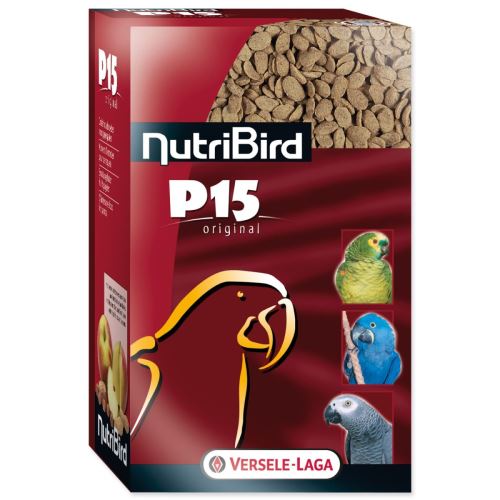 Nutri Bird P15 Original pentru papagali de talie mare 1 kg