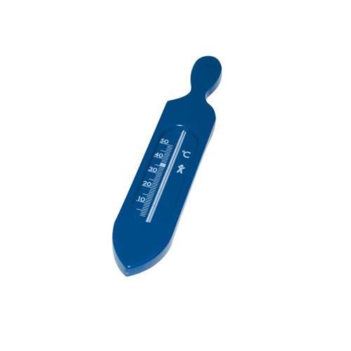 Termometru de baie din plastic albastru 19cm