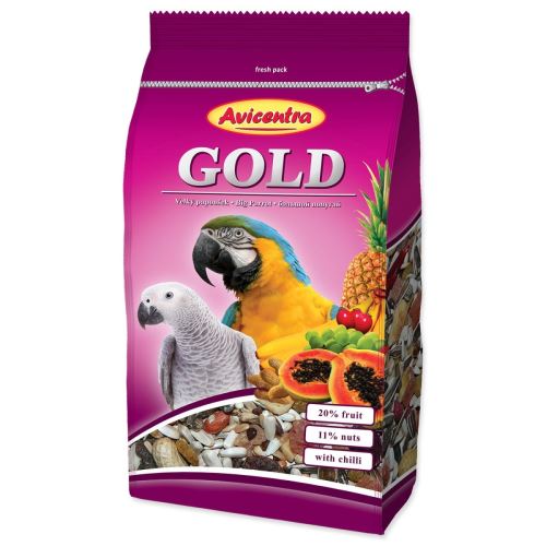 Avicentra Gold Large Parrot 850g