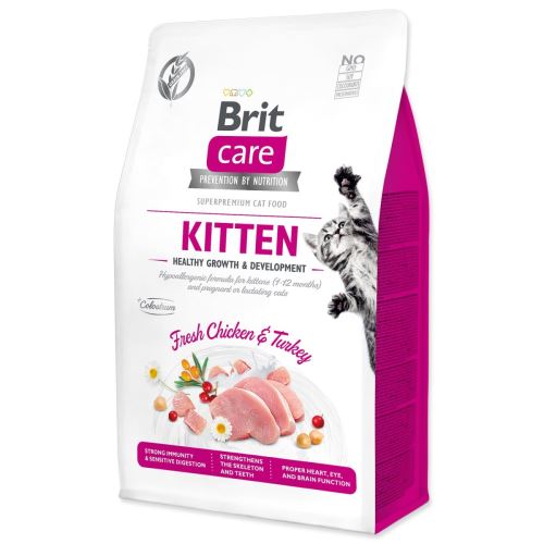 BRIT Care Cat Grain-Free Kitten Creștere și dezvoltare sănătoasă 0,4 kg