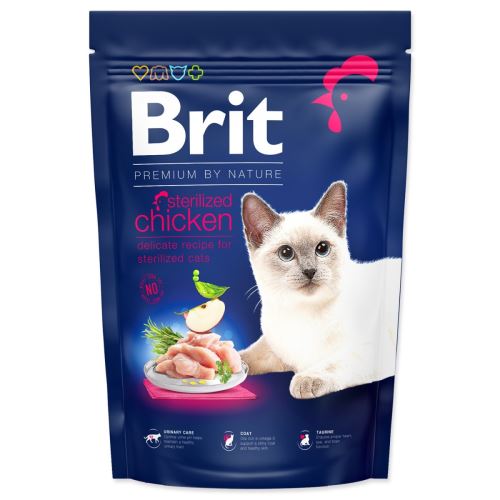 BRIT Premium by Nature Cat Pui Sterilizat 1,5 kg