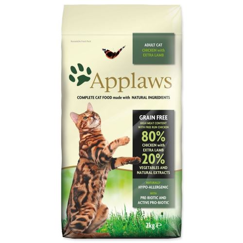 Applaws Dry Cat Pui cu miel 2kg