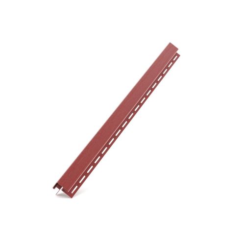 Profil de colț din plastic BRYZA, lungime 3M, roșu RAL 3011