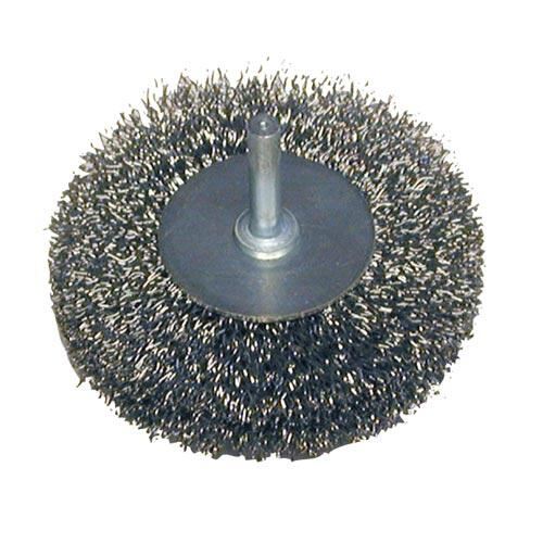 Perie circulară cu tijă din sârmă de oțel 1 rând 80/0,3