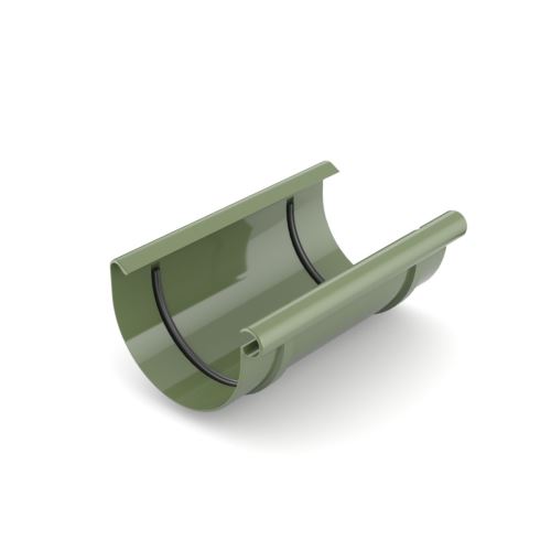 BRYZA Racord pentru jgheaburi din plastic Ø 125 mm, verde RAL 6020