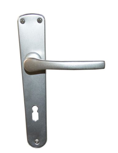 Cheie cu scut argintiu MONET pentru cheie de dozare, 90 mm, aluminiu