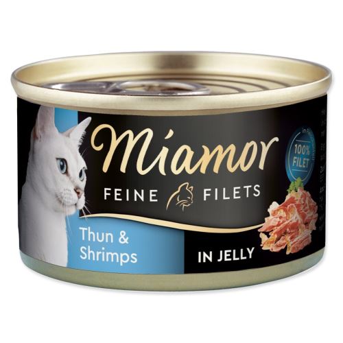 Conservă MIAMOR Feine Fileuri de ton + creveți în jeleu 100 g