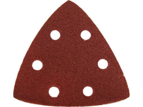 EXTOL hârtie abrazivă delta, set 20 buc, 93 mm, P40, 6 găuri 8803881