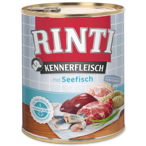 Conserve de pește de mare RINTI Kennerfleisch 800 g