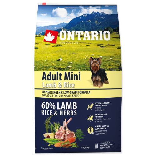 Dog Adult Mini Lamb & Rice 6,5 kg