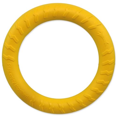 Jucărie DOG FANTASY EVA cerc galben 30cm 1 buc