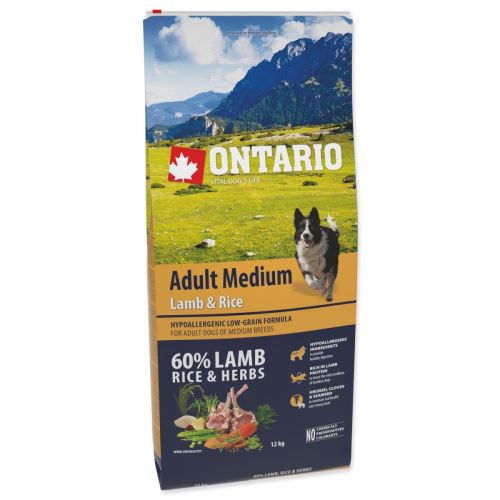 Dog Adult Medium Lamb & Rice 12 kg
