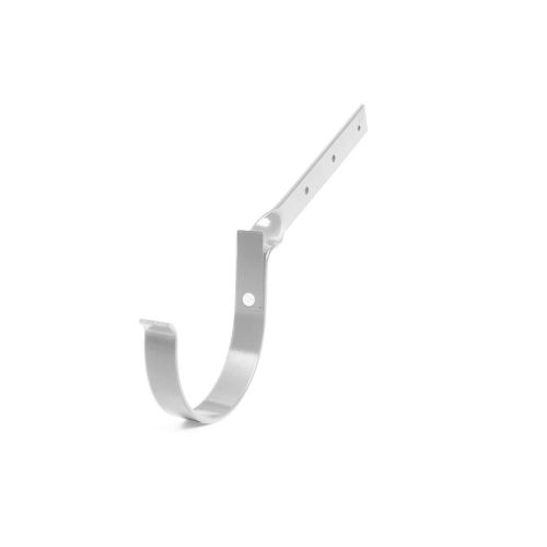 BRYZA Cârlig metalic răsucit pentru jgheaburi Ø 100 mm, alb RAL 9010