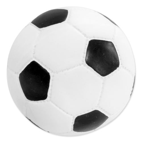 Jucărie DOG FANTASY Mingea de fotbal din latex cu sunet 7,5 cm 1 buc.