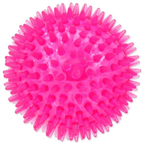 Jucărie DOG FANTASY FANTASY mingea fluierătoare roz 8 cm 1 buc