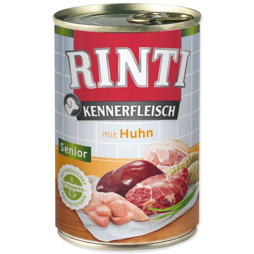 Conserve de conserve RINTI Kennerfleisch Senior pui 400 g