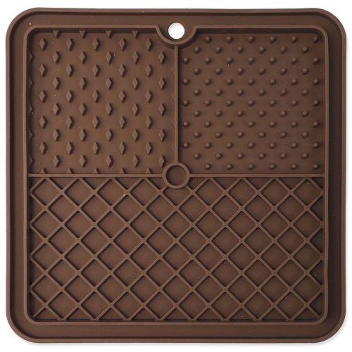 EPIC PET Lick & Snack Lick pad pătrat maro 20 x 20 cm